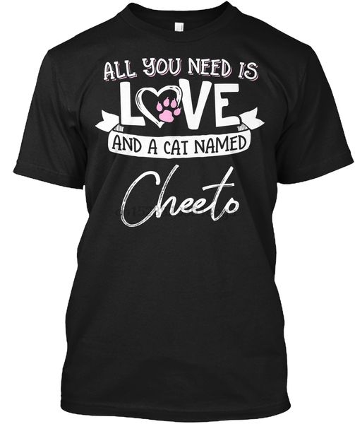 

мужчины футболка cat named cheeto подарок для cat lovers женщин футболки