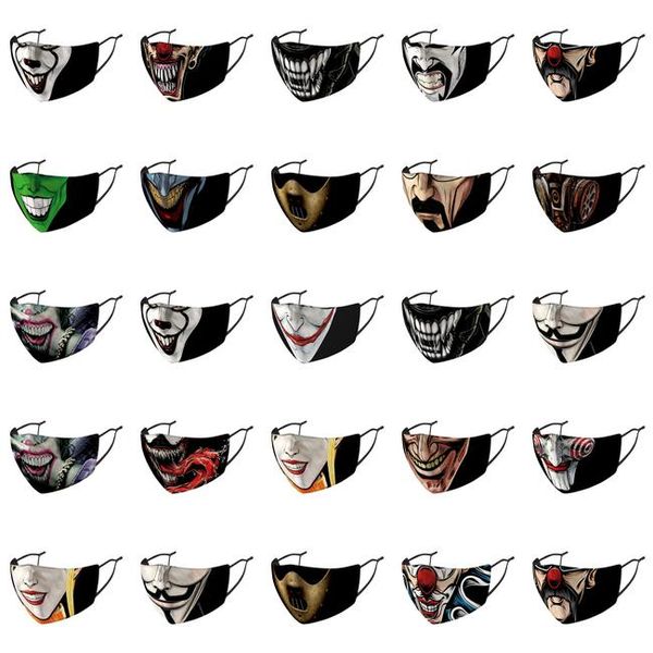 

cover visibility mask face high better joker earloop masks joker mask wholesa strap nose designer trendy nose adjustable sqclb, Black