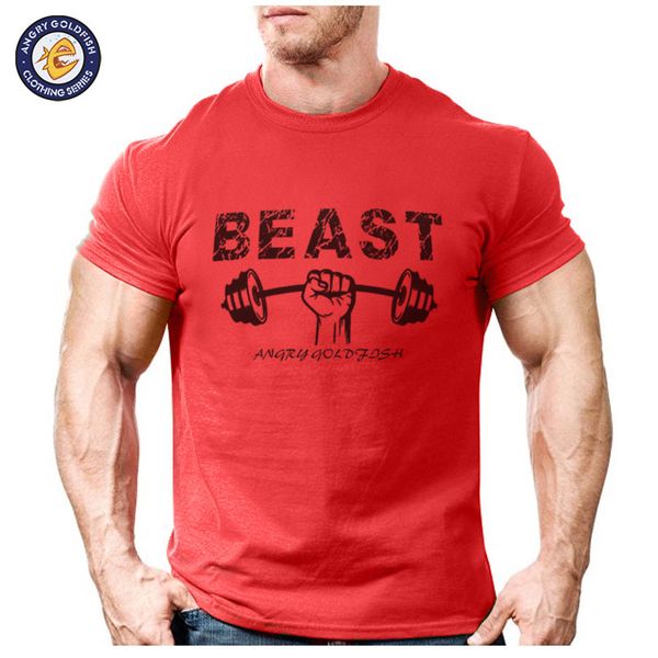 

2017 summer fashion funny beast design t shirt men's custom printed hipster tees