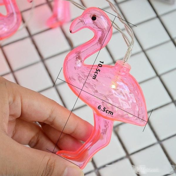 

flamingo lamp string fashion romantic pgraphy lights cute pink led lantern for girl bedroom fun decorations new 6 35mx zz