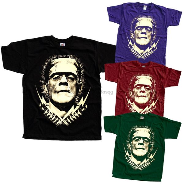 

frankenstein v5 movie poster t-shirt (blackbottle green) all sizes s-5xl