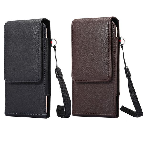 

new universal wallet pu leather horizontal holster wallet case cover pouch with belt clip for apple iphone 5/6/7 plus samsung s6 s7 note 5