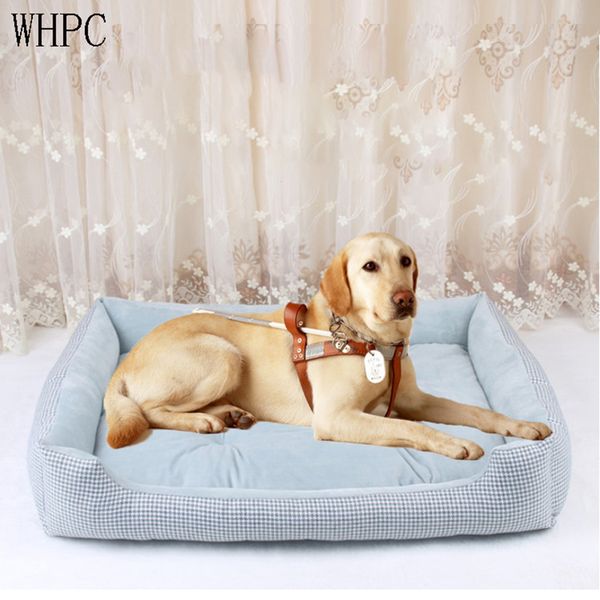 

whpc quality dog cat bed soft thick pet bed dog house products for small medium large dogs warm waterproof kennel four seasons