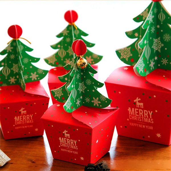 

christmas apple box cake packing candy boxes red tree party supplies fashion popular 0 85ht uu