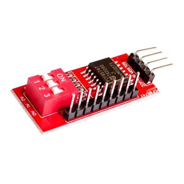 

pcf8574t io extension module io expansion shield iic i2c w/ dip swith