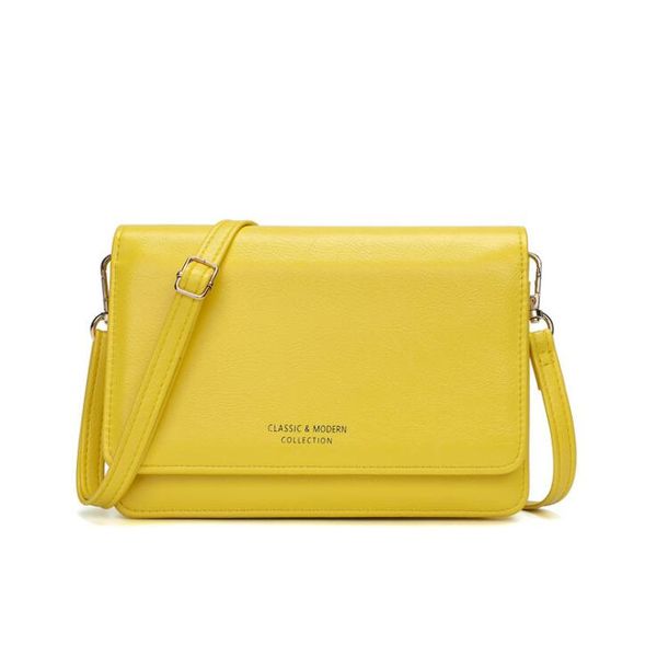 

multi functional pu women messenger bag retro oil wax leather large capacity shoulder crossbody bag card bag clutch bags