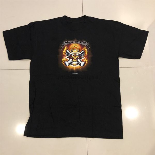 

rare vintage monster magnet бог говорит нет черный graphic рубашка мужская большая customize футболочку