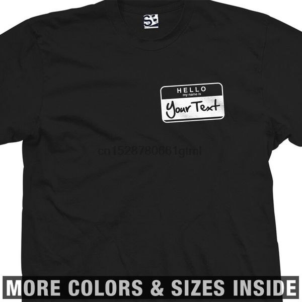 

здравствуйте, меня зовут пользовательских t-shirt - mixer name tag стикер - все размеры цвета