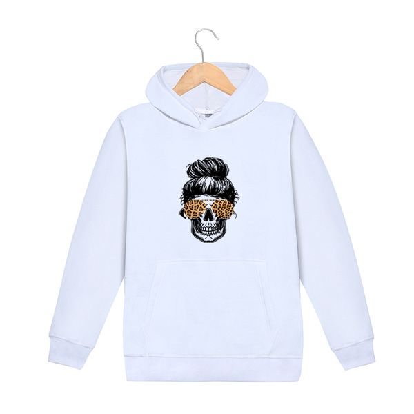 

diy men hoodies teenager autumn fashion leopard skulls pattern print mens womens trendy casual pure color sweatshirts