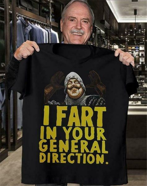 

monty python i fart in your general direction t shirt black cotton men s-6xl printing tee shirt