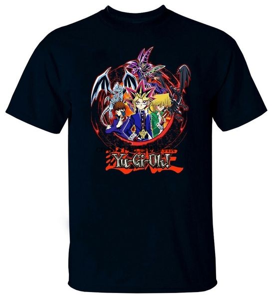 

100% cotton tee plus size men's t-shirt yu gi oh sh kan sh nen jump jugi muto anime