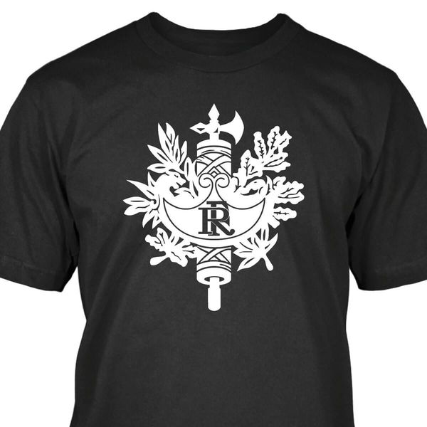 

2019 100% cotton frankreich wappen t-shirt