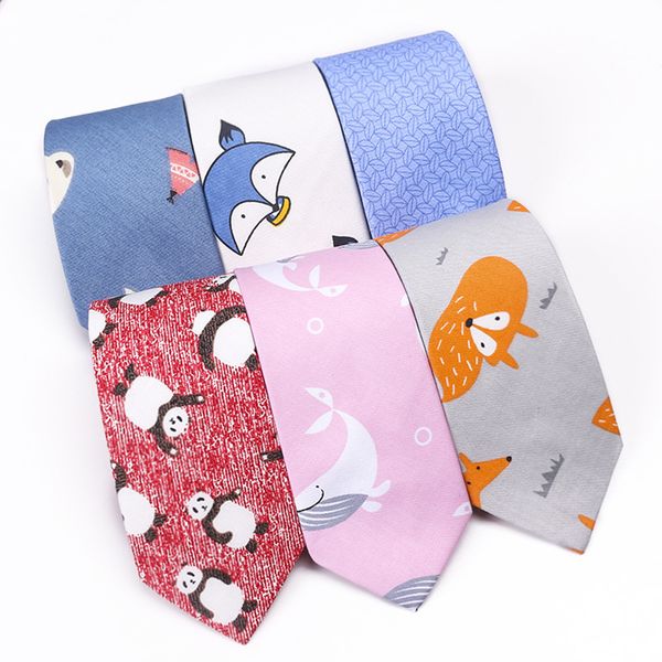 

neck ties linbaiway 7cm women skinny tie for mens suit wedding casual cotton neckties classic long male custom logo, Blue;purple