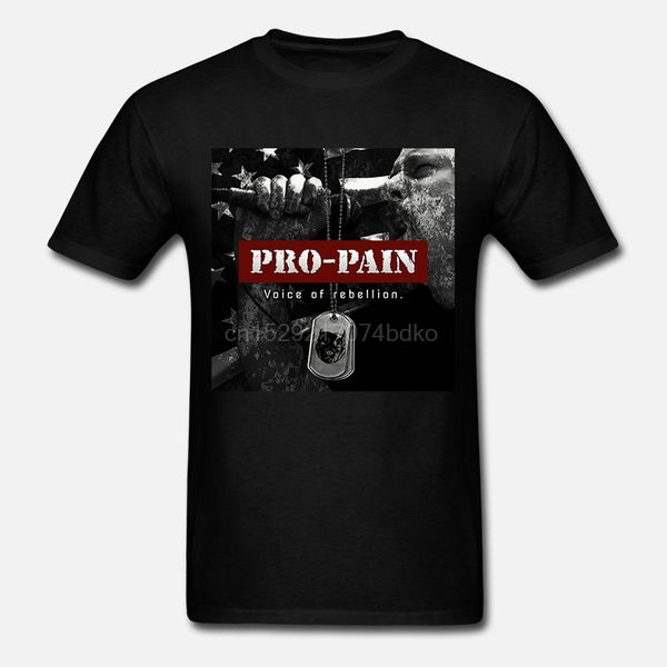 

pro pain - voice of rebellion футболка черного цвета все размеры s-5xl