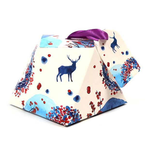 

2020 new merry christmas diamond party paper favour gift sweets bags boxes tags candy boxes travel gift box paper
