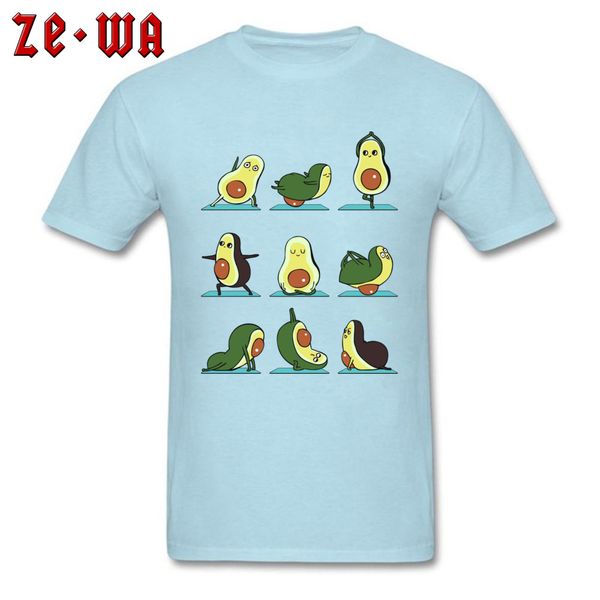

avocado take exercise personalized t shirt make a buyer tees men 100% cotton fashion leisure t-shirt online