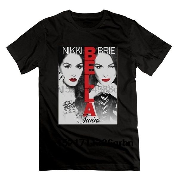 

men t shirt the bella twins brie bella and nikki bella t shirt funny t shirt novelty tshirt women printed t-shirt youth