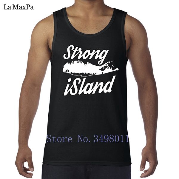 

design formal strong island new york man tank bodybuilding singlets breathable vests for men sleeveless shirts sportswear