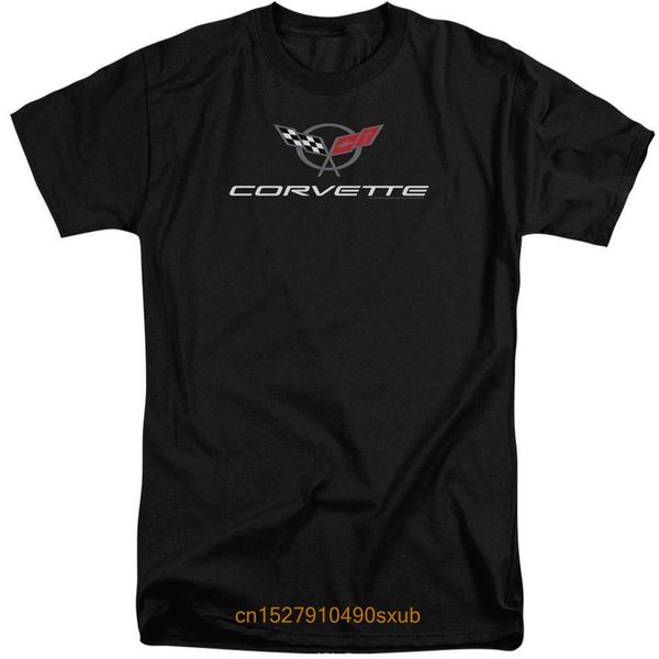 

мужчины tshirt chevy corvette рубашка emblem tall t-shirt