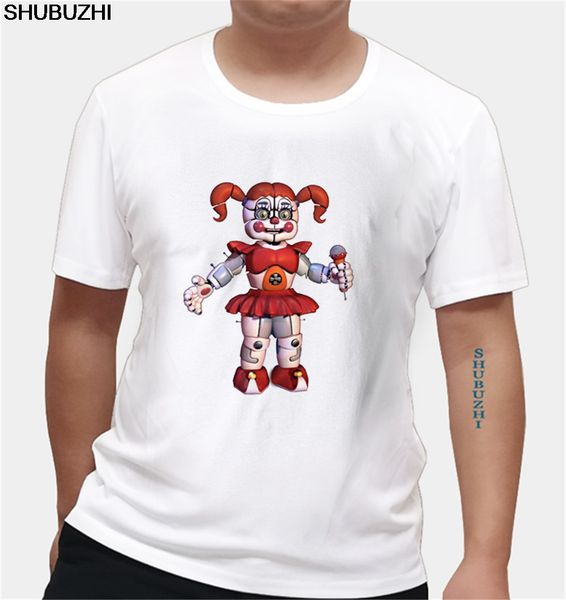 

fnaf sister location funtime freddy mens & summer cotton printing t shirt euro size