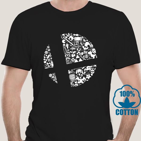 

2098a super smash bros shirt