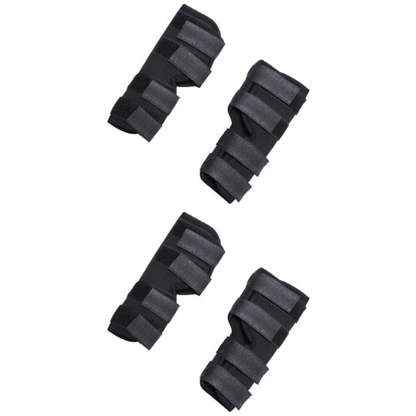 

2 pcs neoprene pet dog foot protective knee pads dog joint wrap brace m,s