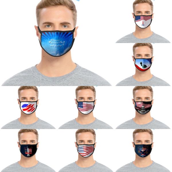 

printed 3d washable cartoon fashion masks designer cotton mouth masks pm2.5 dustproof and l9or
