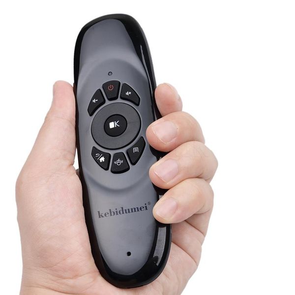 

mini wireless keyboard 2.4ghz gaming keyboard air mouse remote control russian english rechargeable for smart tv box pc