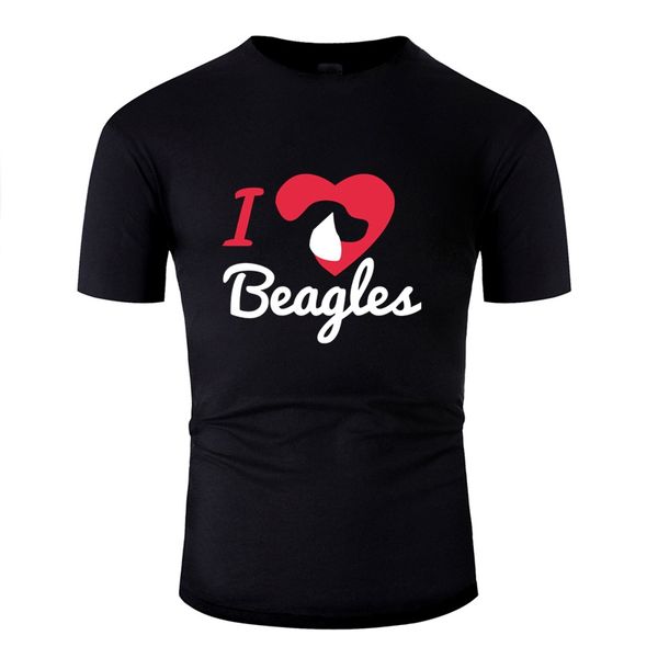 

customized i love гончих tshirt мужчины o шеи с коротким рукавом хлопок мужская майка pop top tee