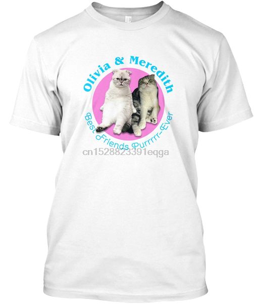 

men t shirt olivia and meredith friends purrrr-ever women t-shirt