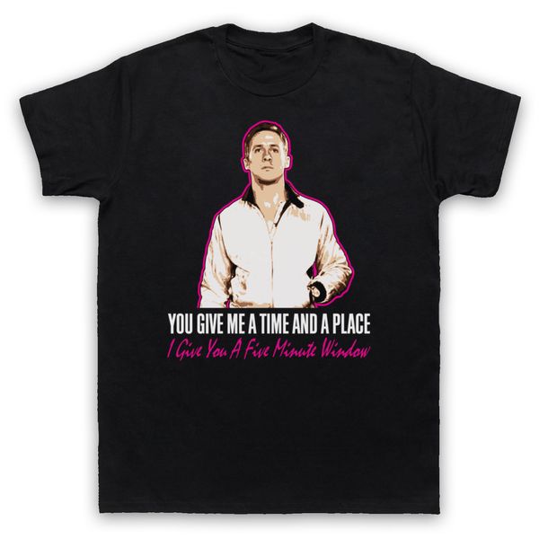

drive movie ryan gosling 5 minute window unofficial t-shirt adults & kids sizes short sleeve round neck t shirt promotion