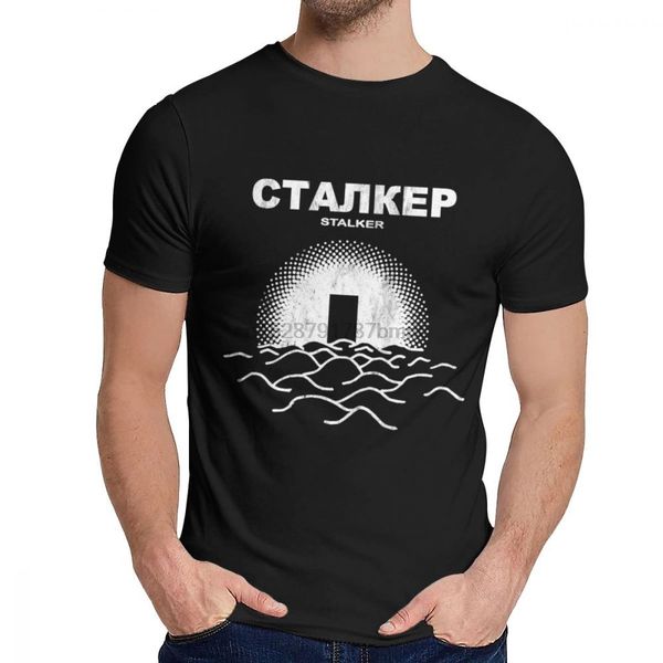 

мужская футболка stalker тонких горячие продажи o-образный вырез ретро футболка