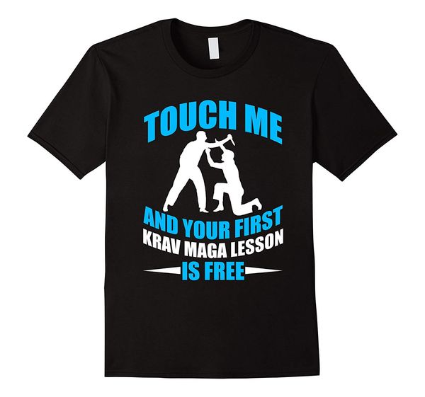 

funny first lesson krav maga t-shirt mma sports gift