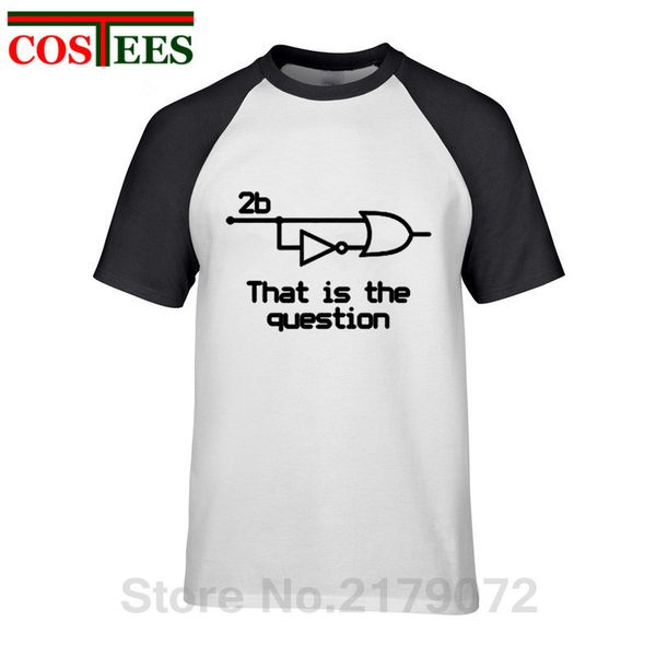 

funny to be or not to be electrical engineer t shirts men short sleeve o-neck cotton t-shirts summer style nlking brand clothing