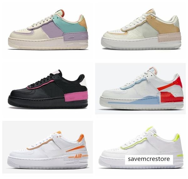 

1 new shadow one womens кроссовки 1s довольно pale ivory celestial gold-тропический twist тапок eur 35-40, Black