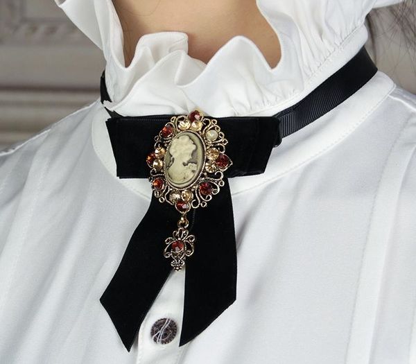 

gentleman bow business bow tie party accessor retro men's ties vintage style vintage beauty relief pendant tie adult, Black;gray