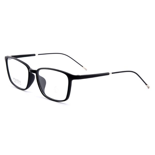 

ciccolini design plastic tr90 ultralight women glasses frame men square myopia spectacles frames adjustable legs md3008, Black