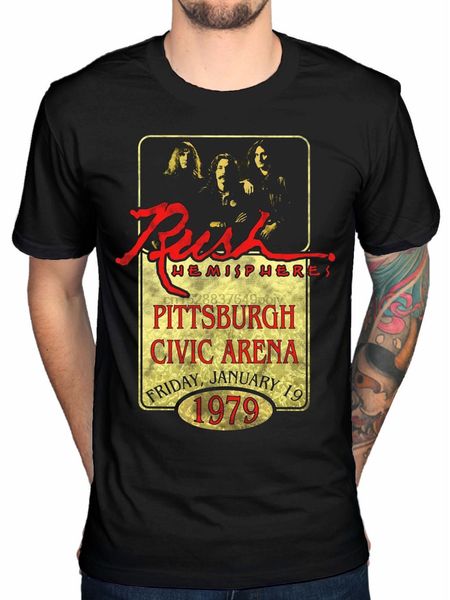 

official rush hemispheres t shirt caress of steel roll the bones hold your fire