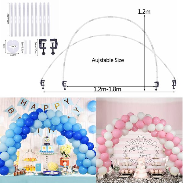 

party decoration balloon holder column stand stick wedding table arch kit for birthday diy backdrop chain supplies