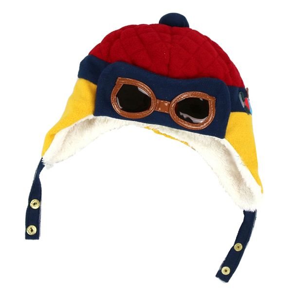 

baby girls boys kids hats winter warm cap beanie crochet earflap, Yellow