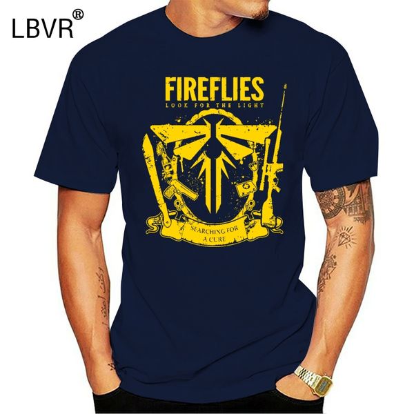 

video game the last of us fireflies look for the light t shirt popular streetwear tee shirt 100% cotton
