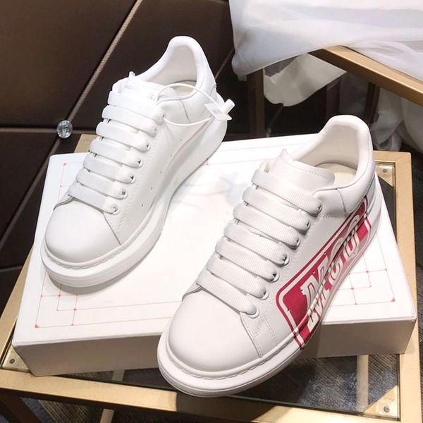 

new high-quality sports shoes men's low-casual shoes lace-up sports shoes 19fw capsule series color matching men's platform luxury, Black