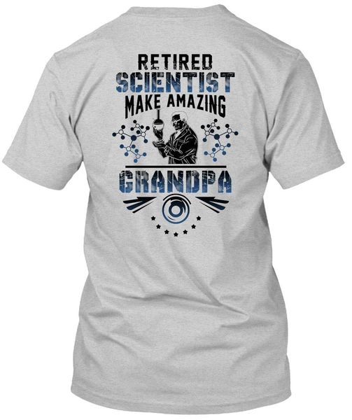 

пенсионер scientist сделать удивительный дедушка футболка i love scientist t shirt