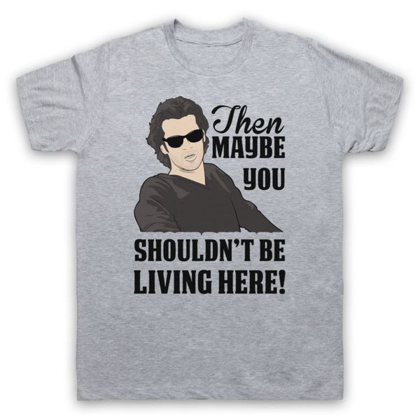 

2019 new men t-shirt men summer style taffin funny unofficial maybe you shouldn't be living here t shirt graphics