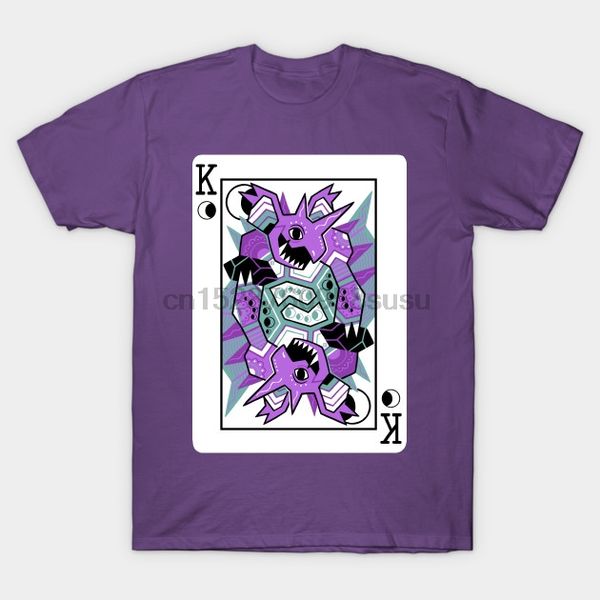 

men tshirt short sleeve king nidoking t shirt one neck women t-shirt