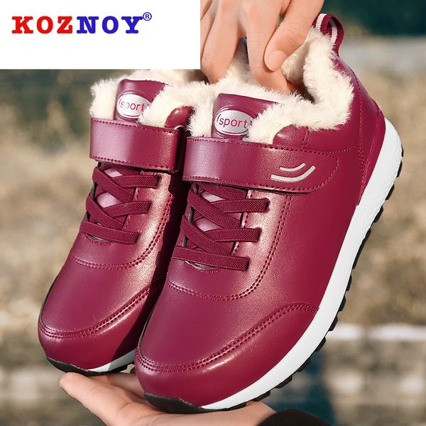 

фуцзинь зима старая женщина обувь 2020 мягкое дно плюшевые мода толстые теплый дышащий круглый toe женщины повседневная обувь мама, Black