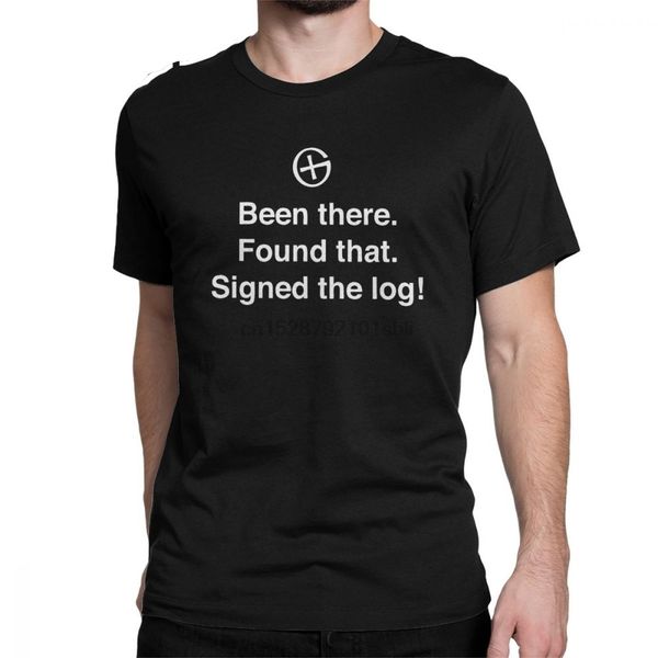 

been там обнаружили, что geocacher мужчины футболки geocacher gps спорт навигация туризм tee shirt с коротким рукавом футболки из чистого хл