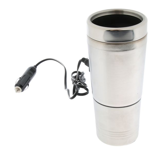 

12v 300мл в автомобиль из нержавеющей стали чайник чайнике cup отопление