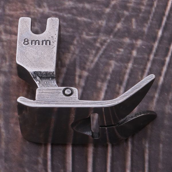 

industrial hinged zig zag presser foot 8mm for singer 20u / tacsew t20u, Black