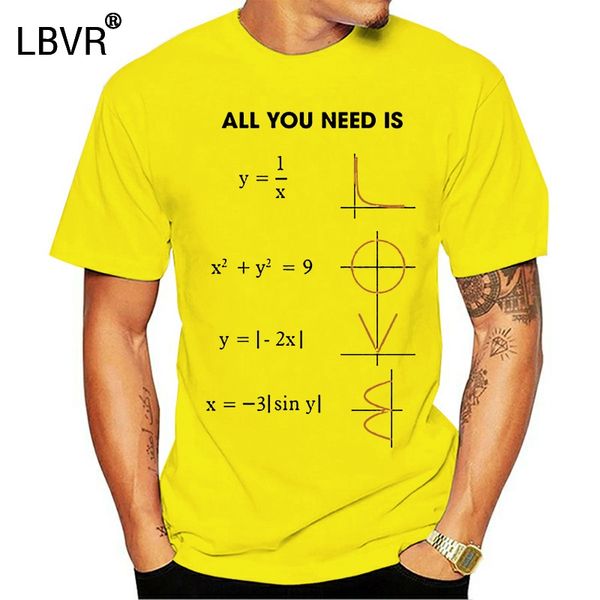 

all you need is love math t-shirt